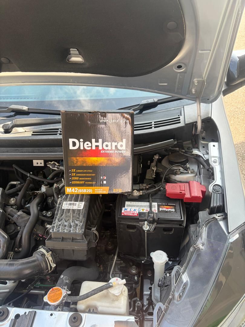 Servis pemasangan bateri DieHard Extreme Power di Kluang